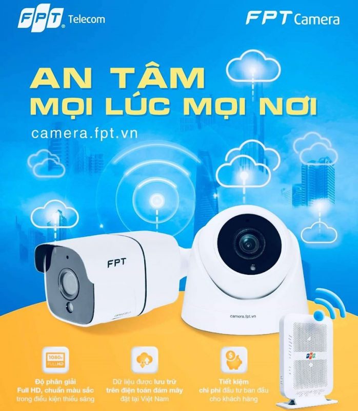 camera lưu trữ đám mây